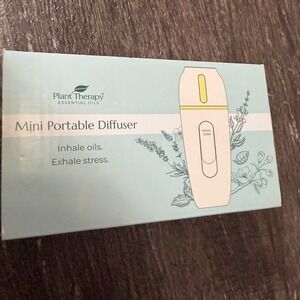 Plant Therapy Mini Portable Diffuser White USB-C Ultrasonic Travel